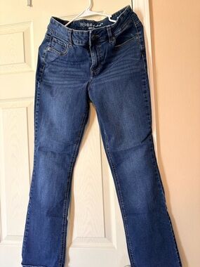 Midrise Blue Women's Boot-Cut Jeans